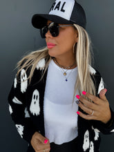 Load image into Gallery viewer, Ghost Reverseable Cloud Cardigan