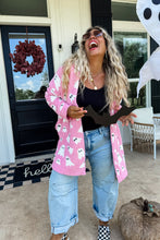 Load image into Gallery viewer, Pink Ghost Cardigan