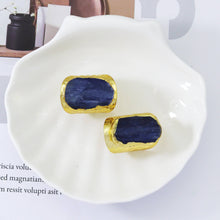 Load image into Gallery viewer, Gold Kyanite Adjustable Ring
