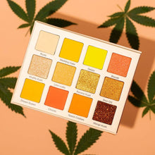 Load image into Gallery viewer, Hemp Hybrid Eyeshadow Palette (orange)
