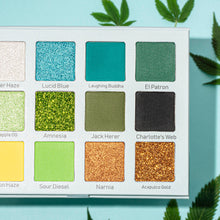 Load image into Gallery viewer, Hemp Eyeshadow Palette (green)
