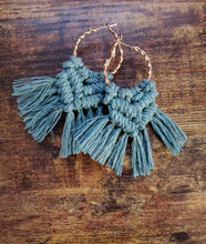 Load image into Gallery viewer, Sheena Macrame Earrings
