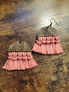 Sheena Macrame Earrings