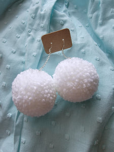 Pom Pom Earings