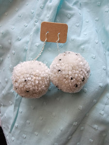 Pom Pom Earings