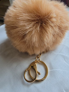 Pom Pom Keychain