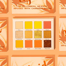 Load image into Gallery viewer, Hemp Hybrid Eyeshadow Palette (orange)
