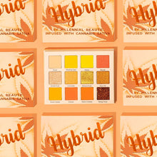 Load image into Gallery viewer, Hemp Hybrid Eyeshadow Palette (orange)
