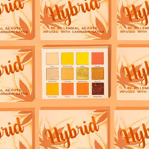 Hemp Hybrid Eyeshadow Palette (orange)