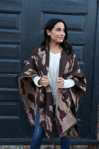 Brown Leopard Cape