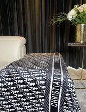 Load image into Gallery viewer, CD Navy Blanket
