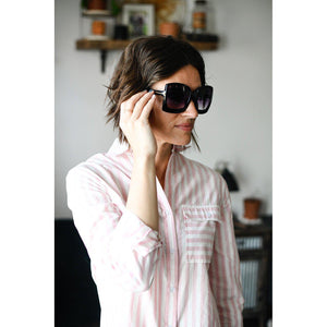 Cloeen Oversized Gradient Sunglasses