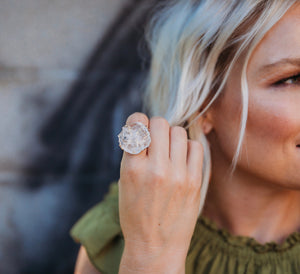 Clear Quartz Ring